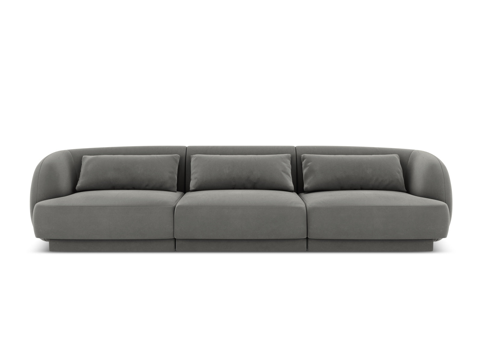 Tulum Sofa, 3 Seats, 255x90 cm — Light Grey