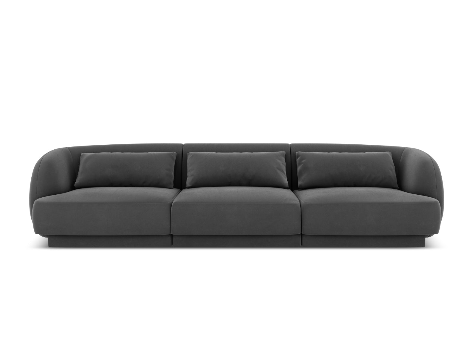 Tulum Sofa, 3 Seats, 255x90 cm — Grey