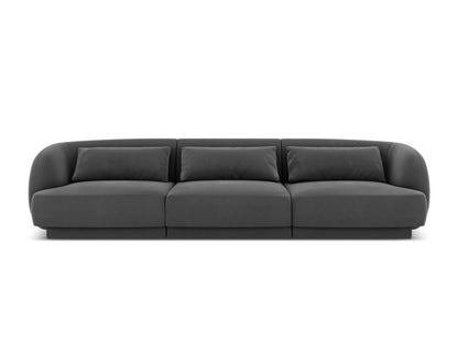 Tulum Sofa, 3 Seats, 255x90 cm — Grey