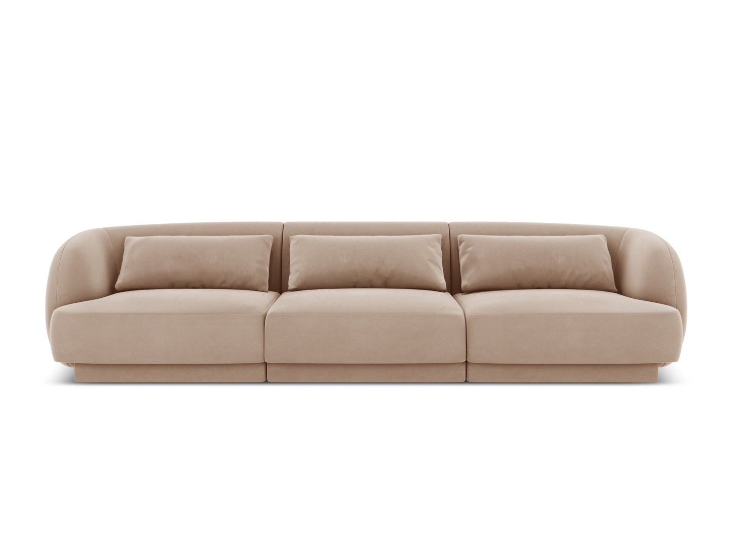 Tulum Sofa, 3 Seats, 255x90 cm — Beige