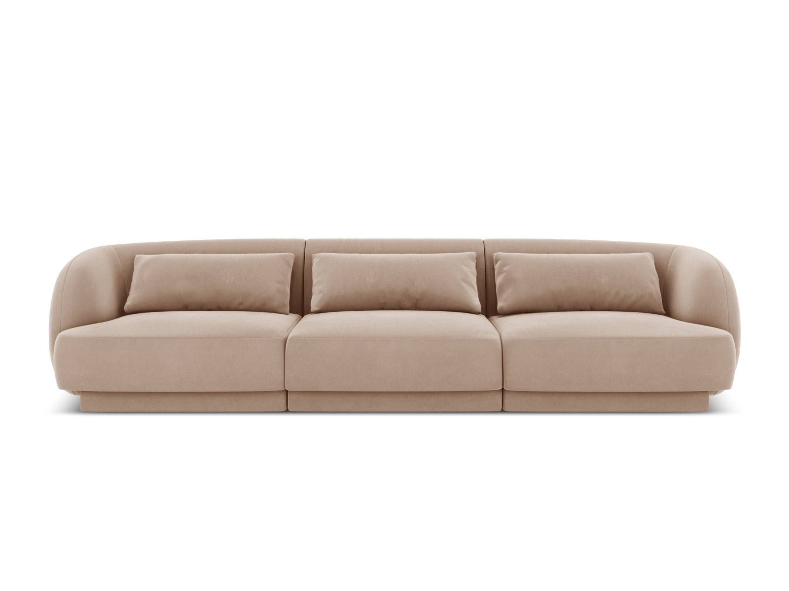 Tulum Sofa, 3 Seats, 255x90 cm — Beige