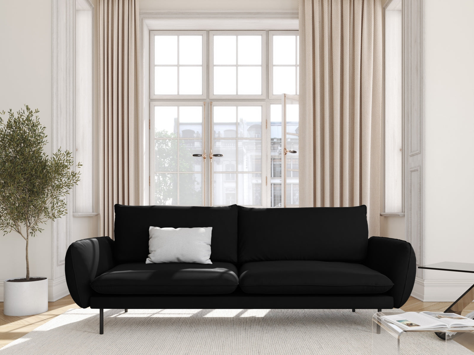 Vienna Sofa, 3 Seats, 200x92 cm