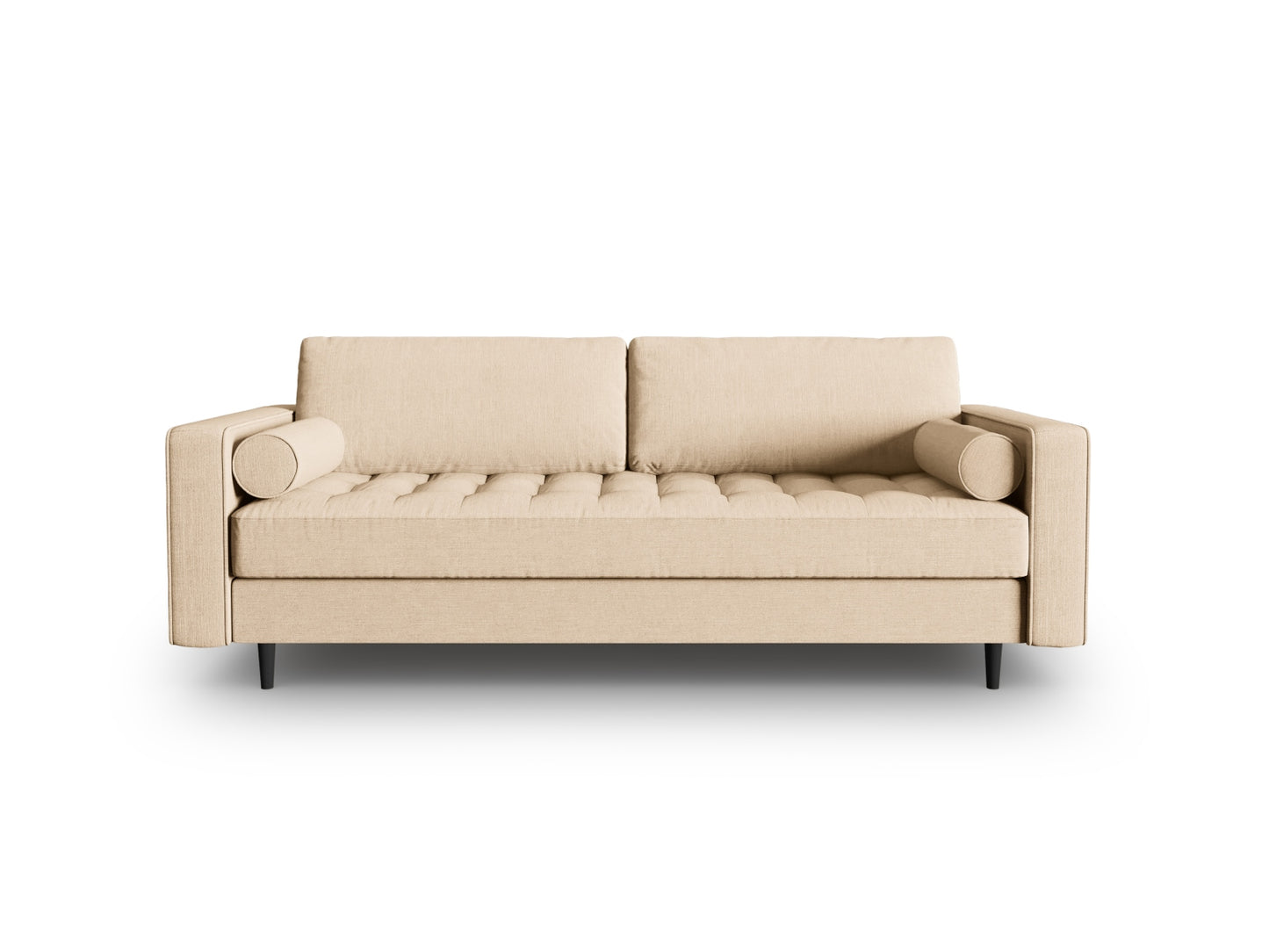 Aspen Sofa, 3 Seats, 219x90 cm — Beige