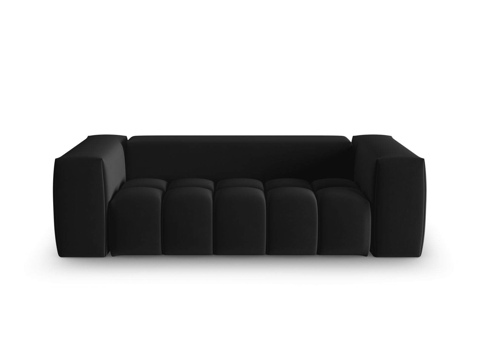 Verona Modular Sofa, 3 Seats, 200x85 cm — Black