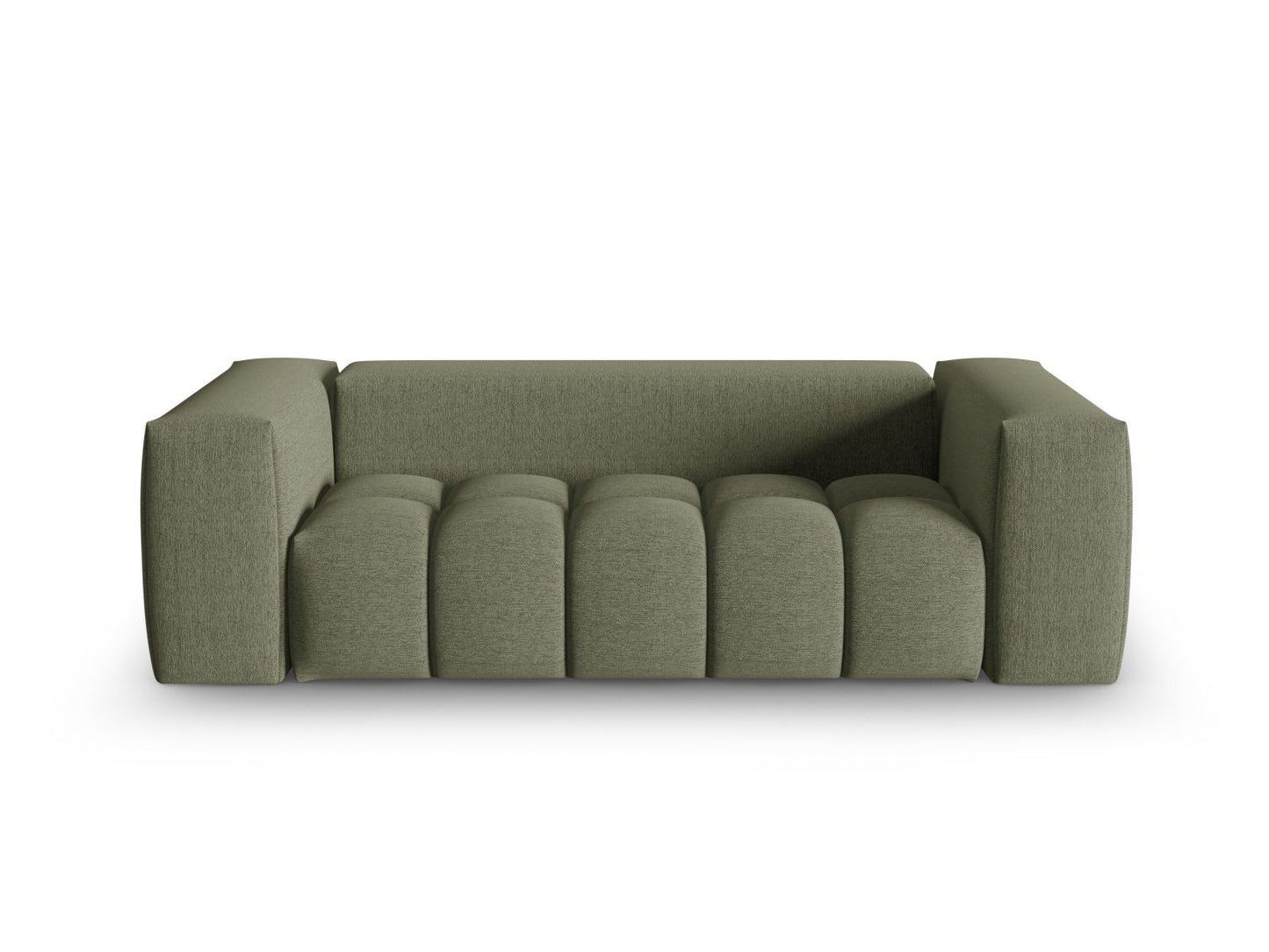 Verona Modular Sofa, 3 Seats, 200x85 cm — Dark Olive Green