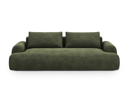 Calma Sofa With Bed Function And Box, 4 Seats, 250x100 cm — Green