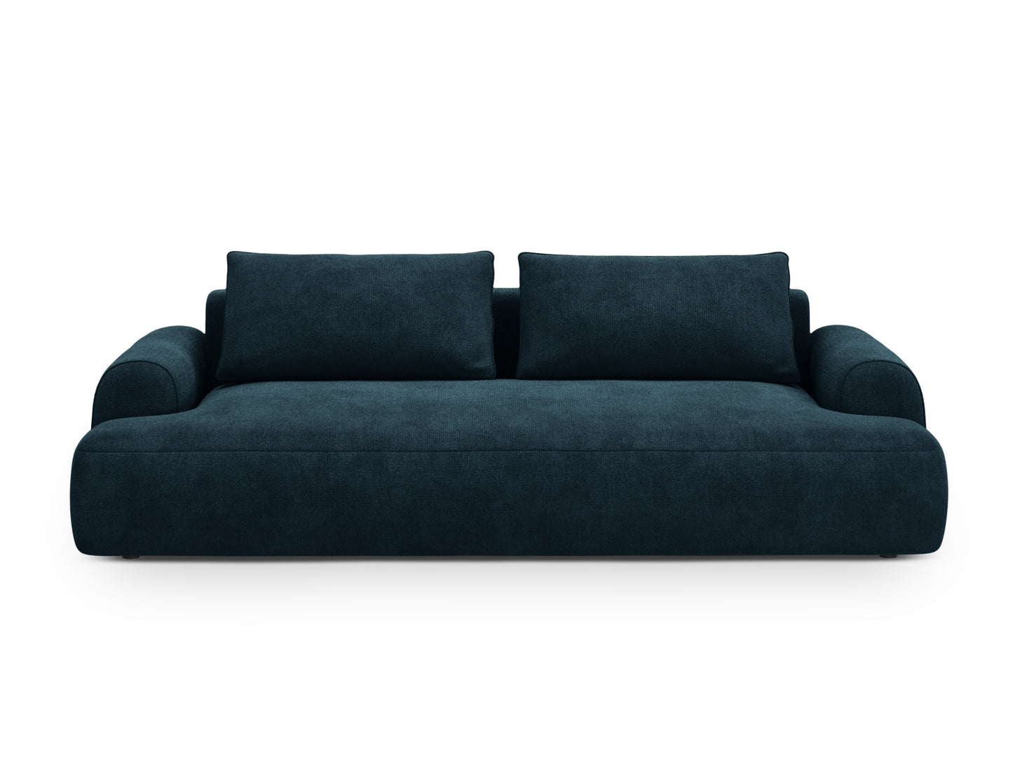 Calma Sofa With Bed Function And Box, 4 Seats, 250x100 cm — Deep Petrol