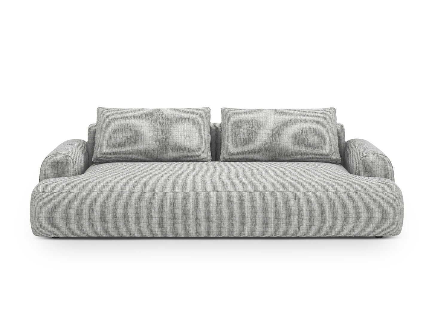 Calma Sofa With Bed Function And Box, 4 Seats, 250x100 cm — Warm grey