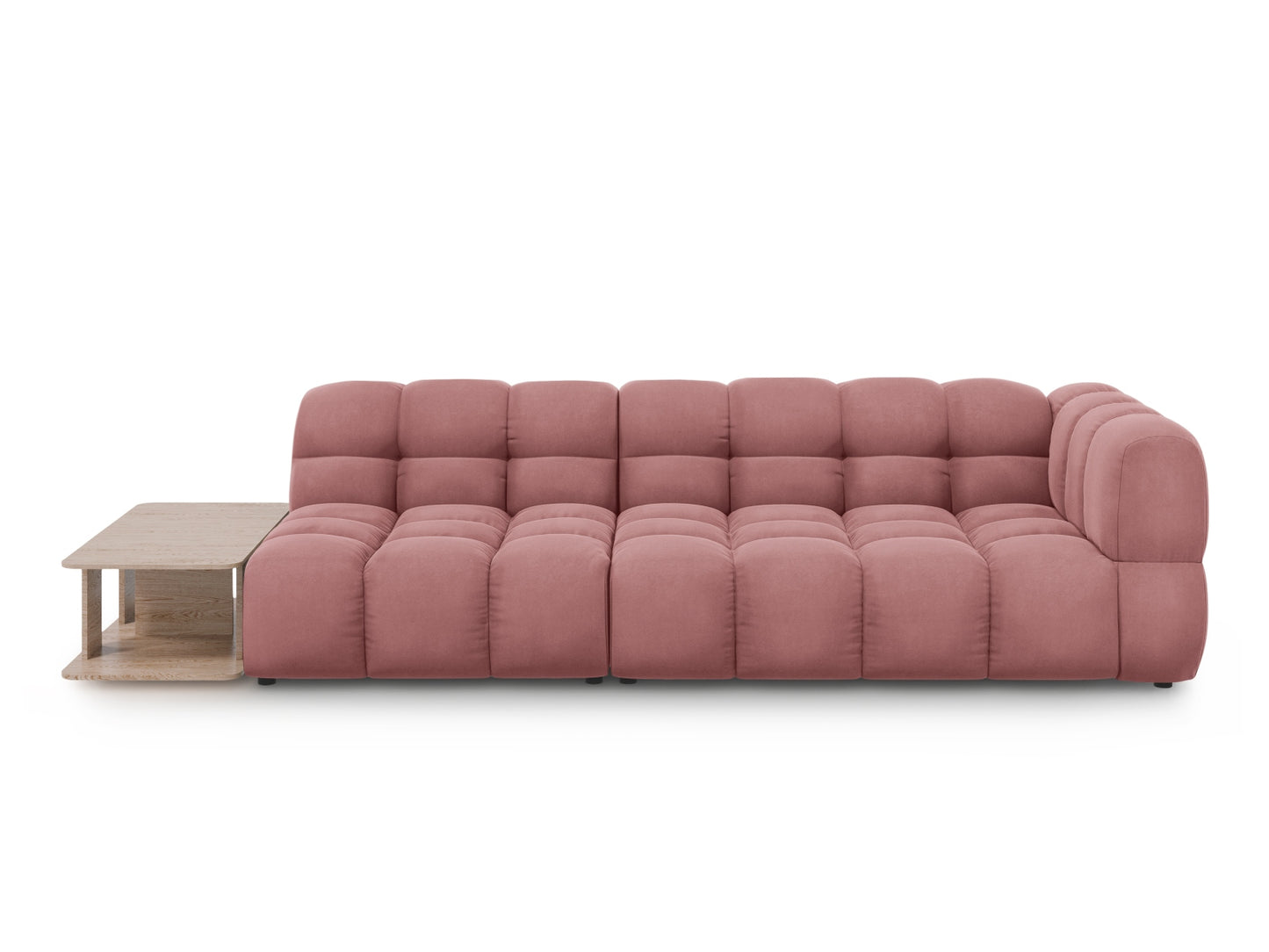 Sky Modular Sofa, 4 Seats, 297x102 cm — Flamingo / Left