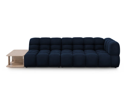 Sky Modular Sofa, 4 Seats, 297x102 cm — Royal Blue / Left