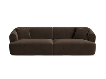 Campi Modular Sofa, 4 Seats, 255x90 cm — Chocolate