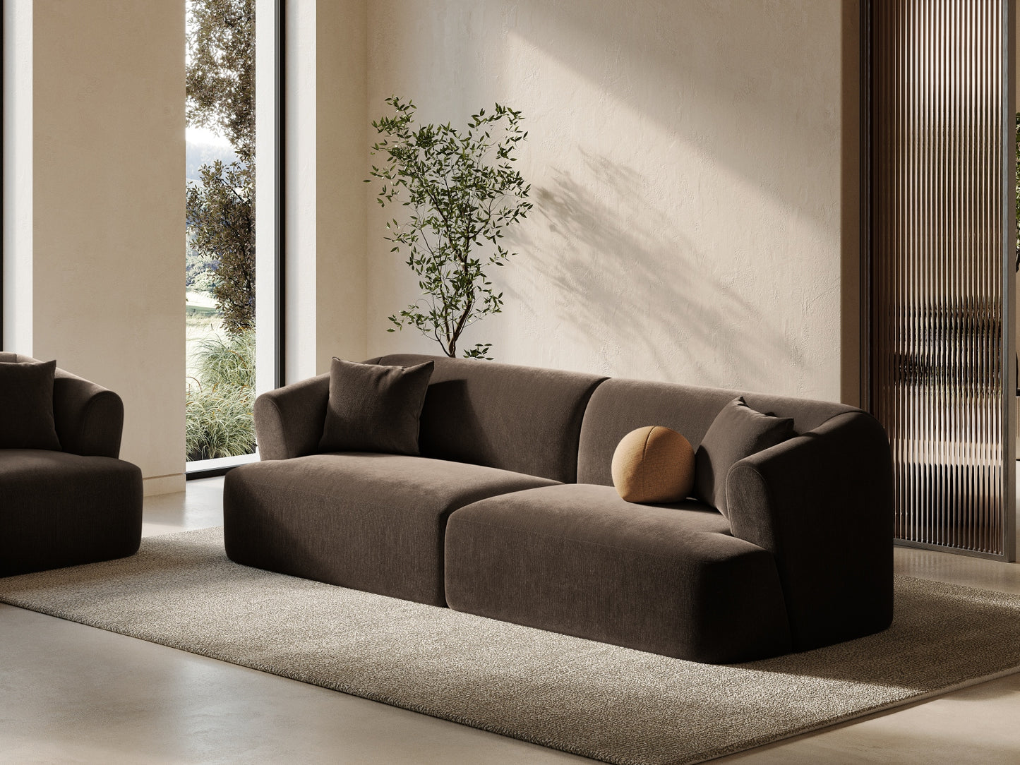 Campi Modular Sofa, 4 Seats, 255x90 cm