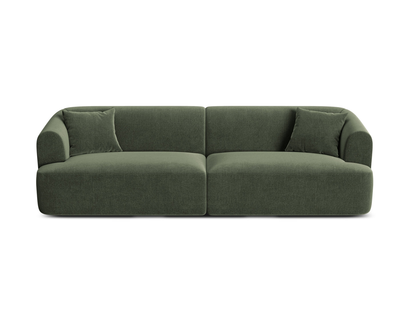 Campi Modular Sofa, 4 Seats, 255x90 cm — Green