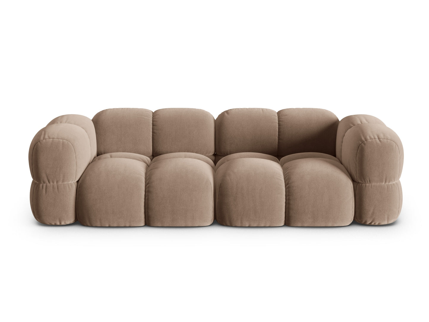 Loretto Sofa, 4 Seats, 250x100 cm — Dark Beige