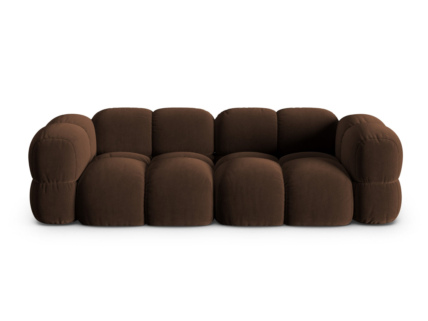 Loretto Sofa, 4 Seats, 250x100 cm — Chocolate
