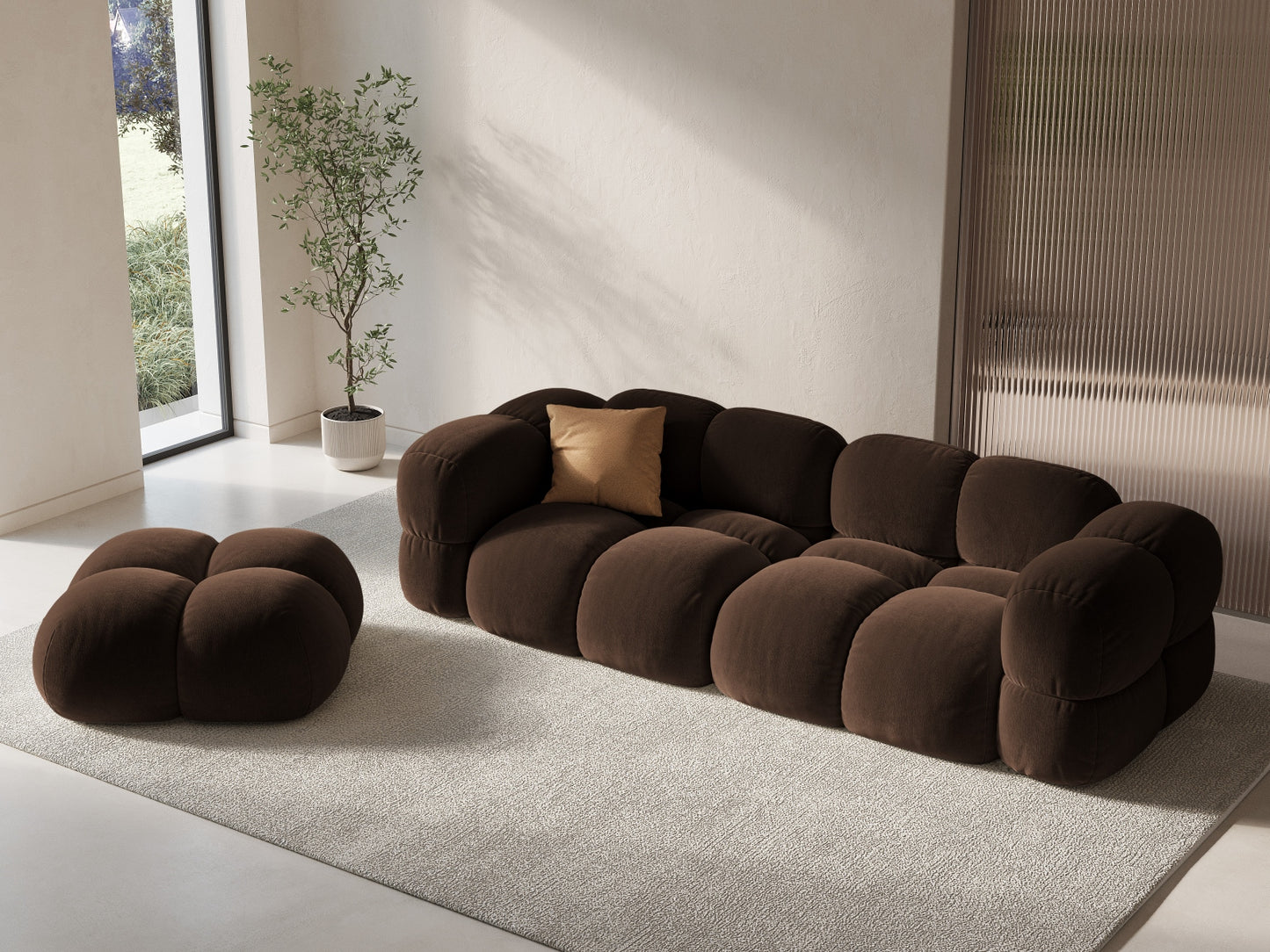 Loretto Sofa, 4 Seats, 250x100 cm