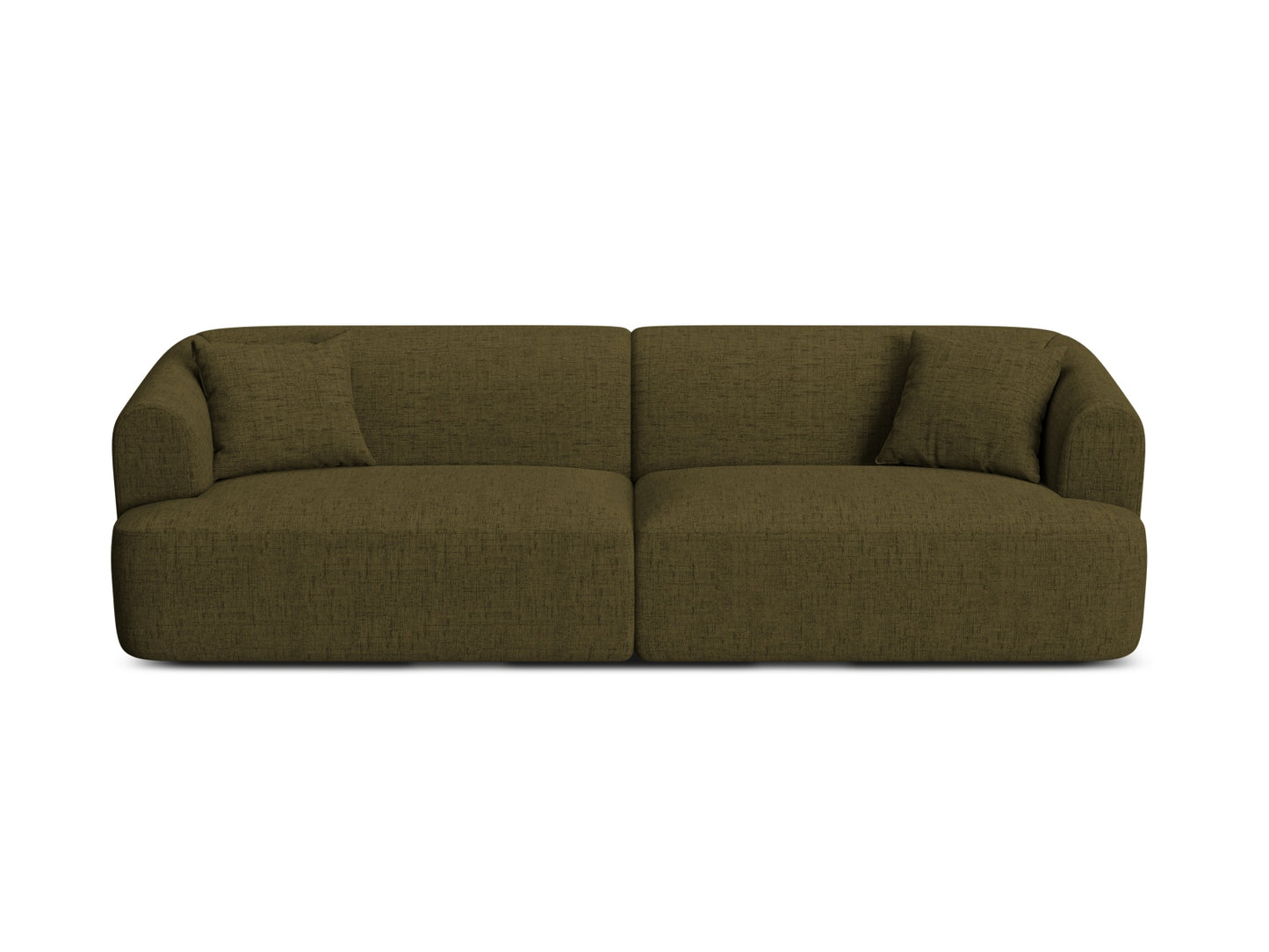 Campi Modular Sofa, 4 Seats, 255x90 cm — Green