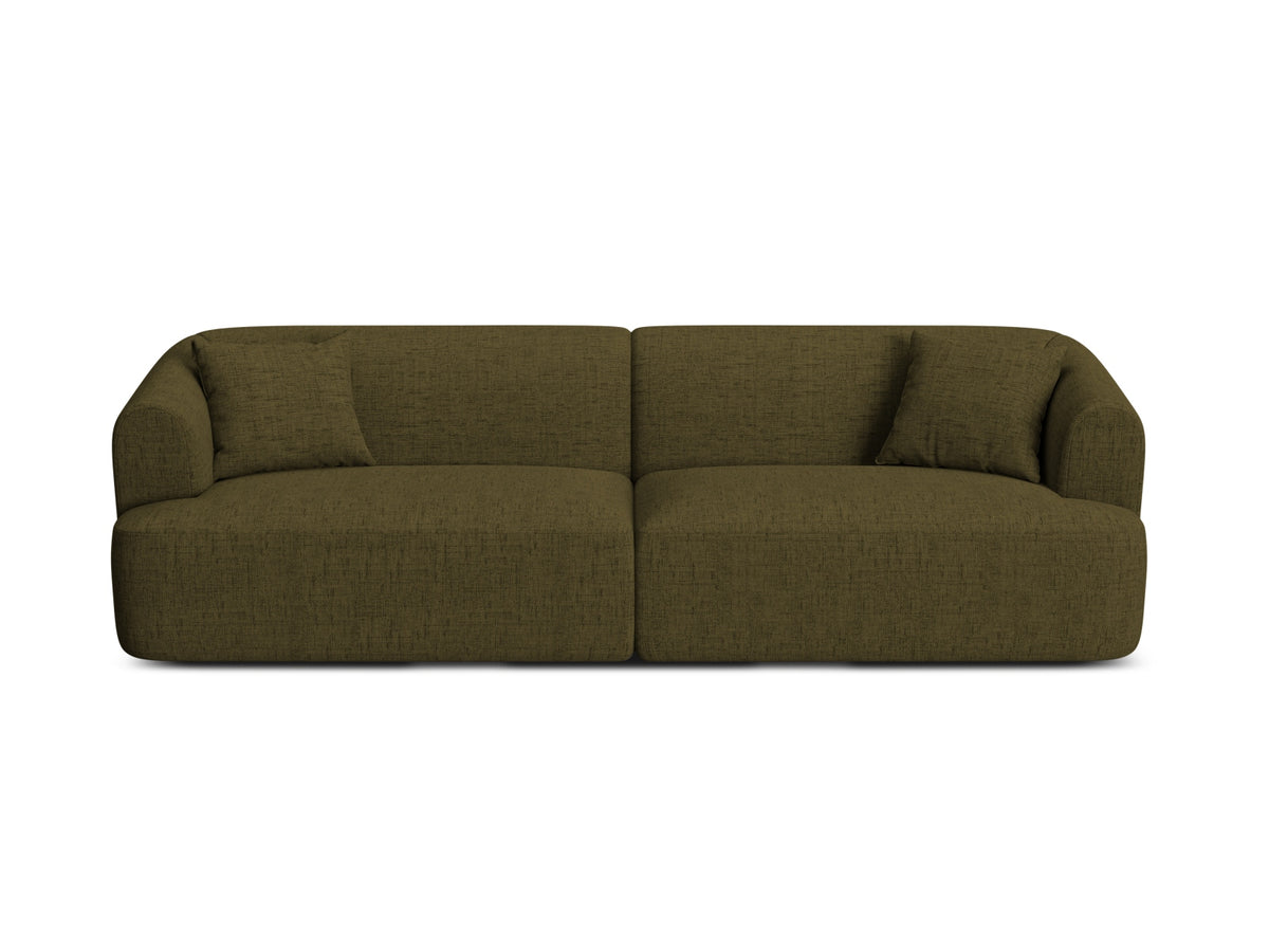 Campi Modular Sofa, 4 Seats, 255x90 cm — Green