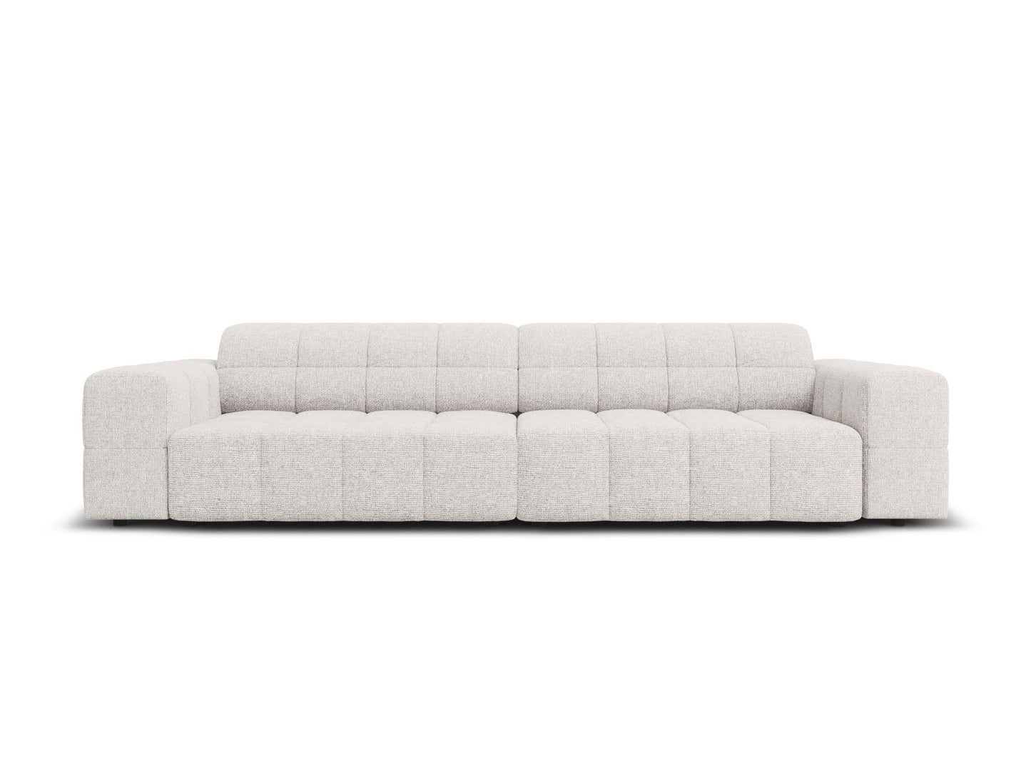 Chicago Sofa, 4 Seats, 252x102 cm — Light Grey