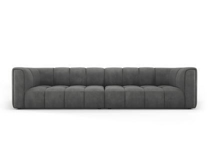 Moritz Modular Sofa, 4 Seats, 286x96 cm — Dark Grey