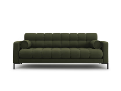 Bali Sofa, 4 Seats, 217x96 cm — Green / Black Metal