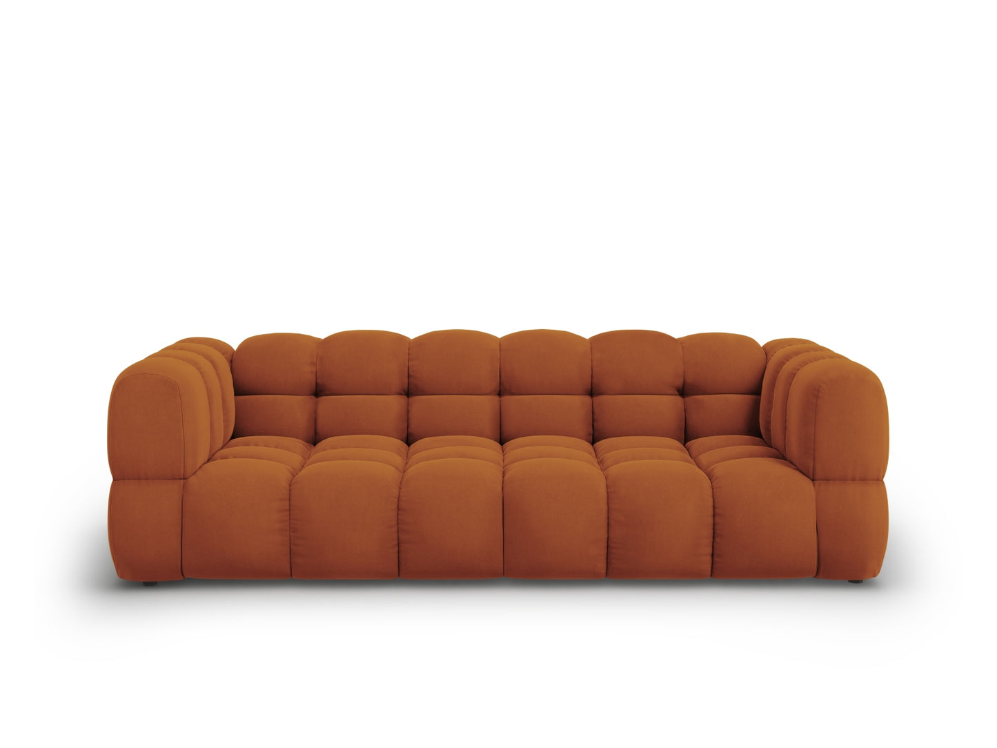 Sky Modular Sofa, 4 Seats, 244x102 cm — Terracotta