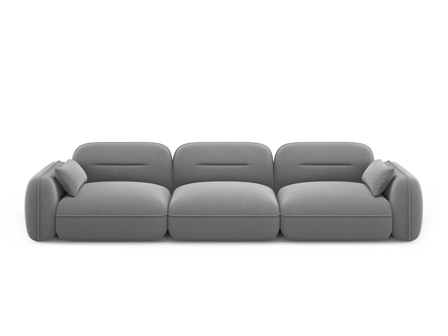 Sydney Modular Sofa, 4 Seats, 320x90 cm — Light Grey