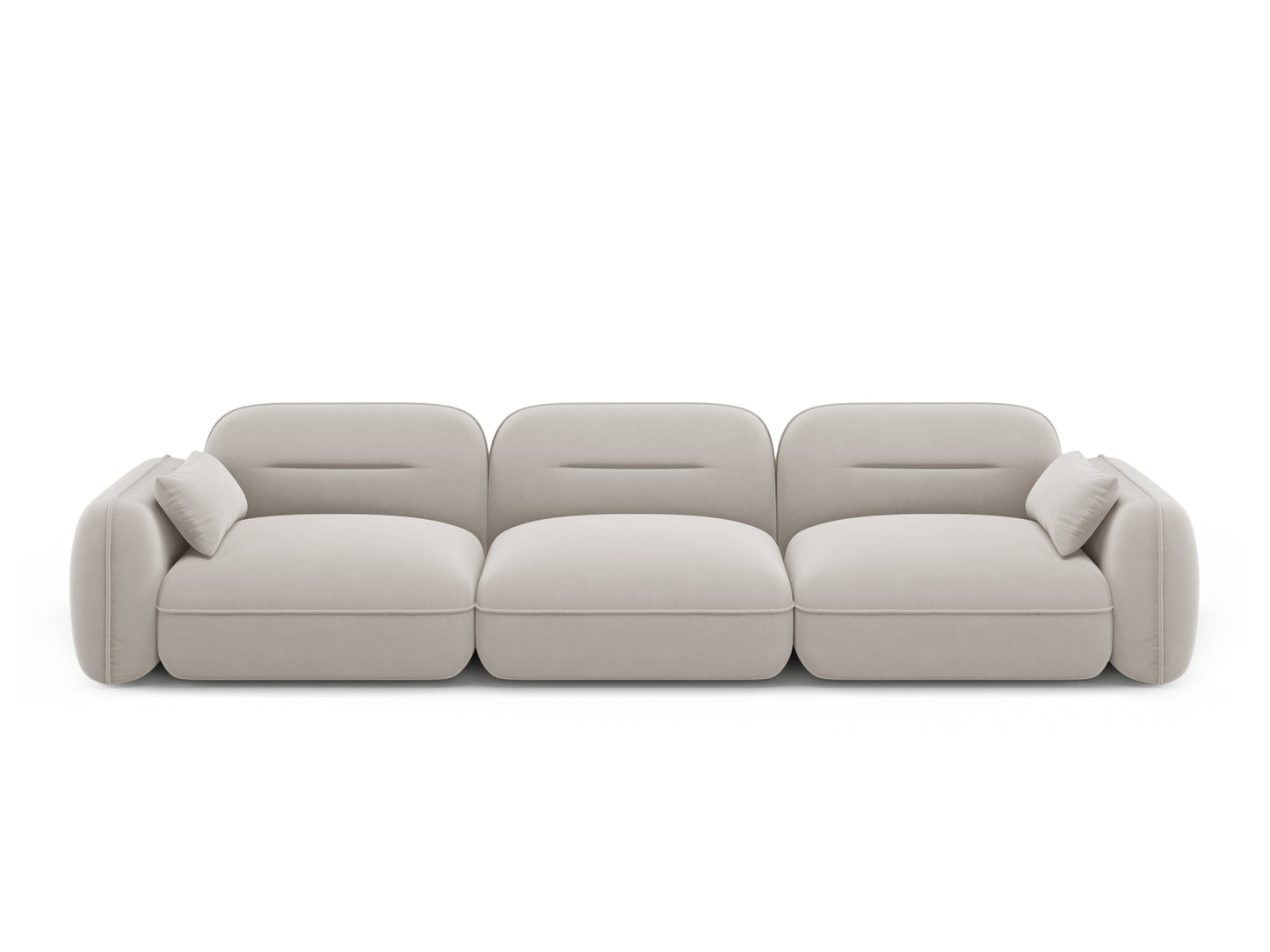 Sydney Modular Sofa, 4 Seats, 320x90 cm — Light Beige