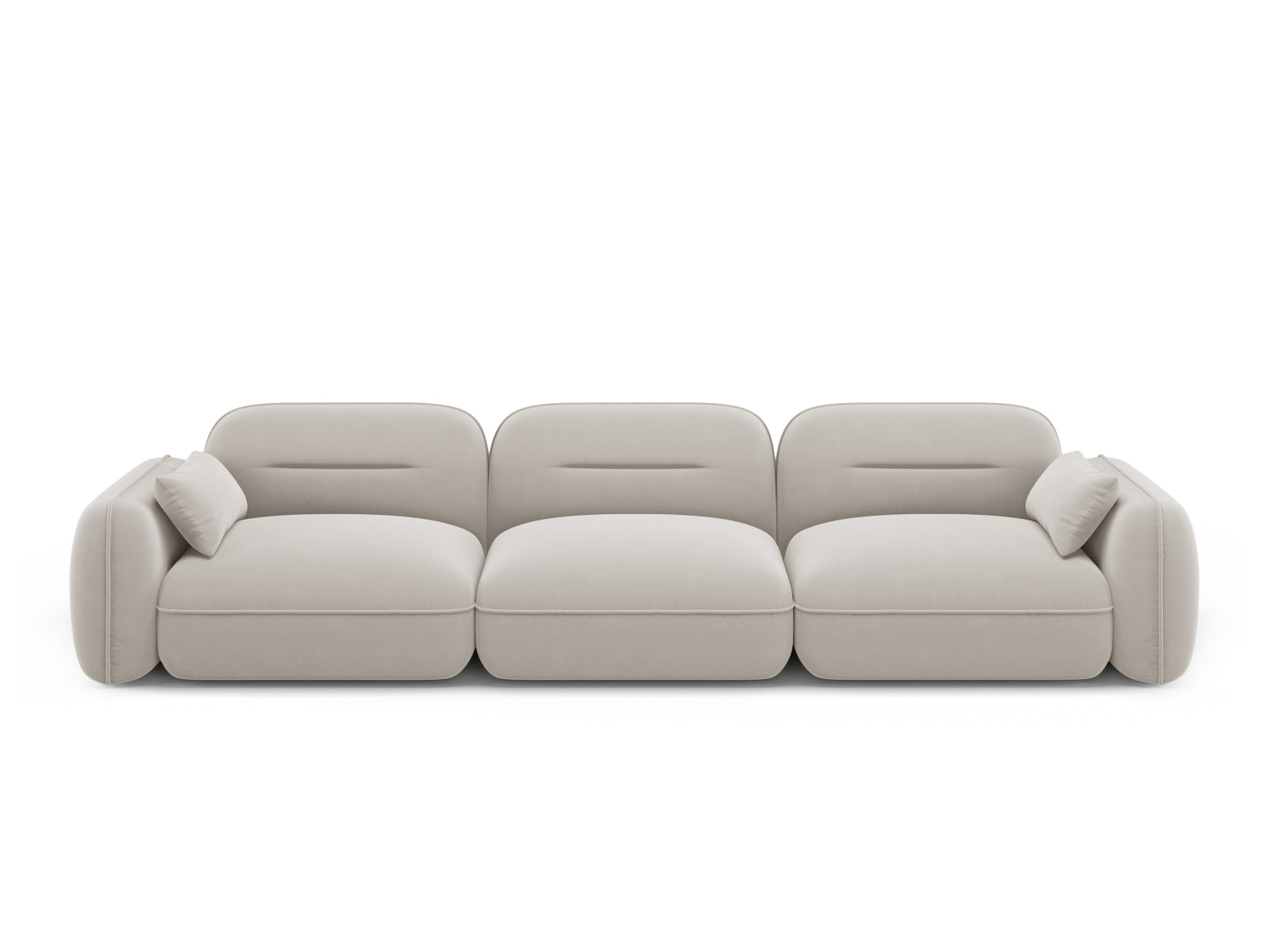 Sydney Modular Sofa, 4 Seats, 320x90 cm — Light Beige