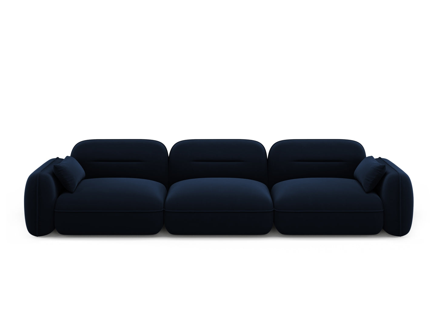 Sydney Modular Sofa, 4 Seats, 320x90 cm — Royal Blue