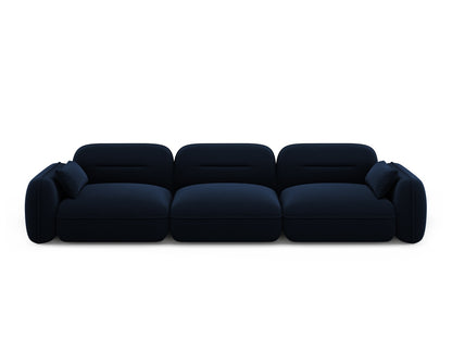 Sydney Modular Sofa, 4 Seats, 320x90 cm — Royal Blue
