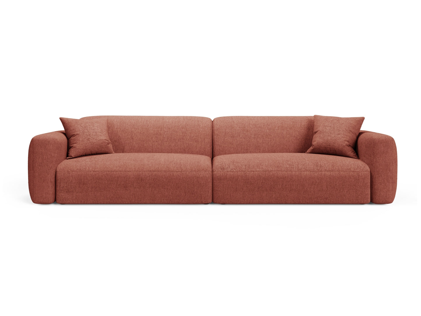 Strino Modular Sofa, 4 Seats, 240x98 cm — Coral