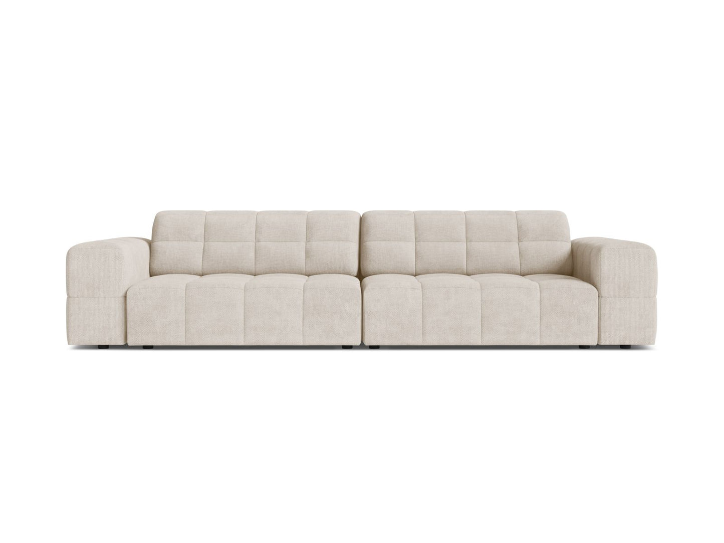 Chicago Sofa, 4 Seats, 252x102 cm — Light Beige