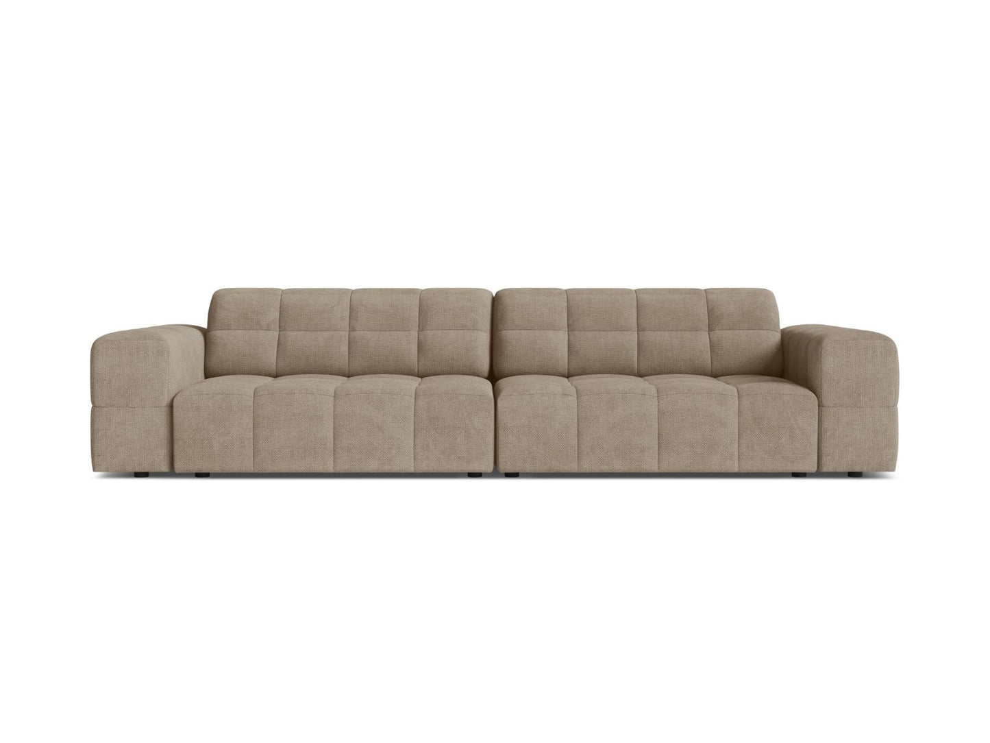 Chicago Sofa, 4 Seats, 252x102 cm — Dark Beige