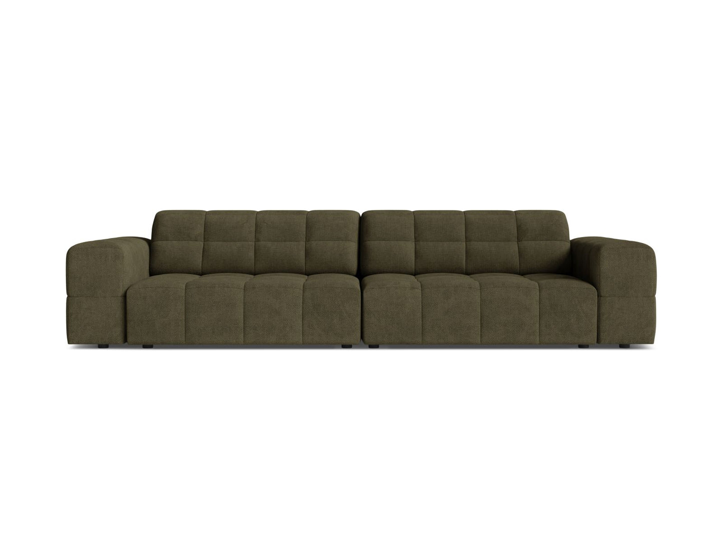 Chicago Sofa, 4 Seats, 252x102 cm — Green