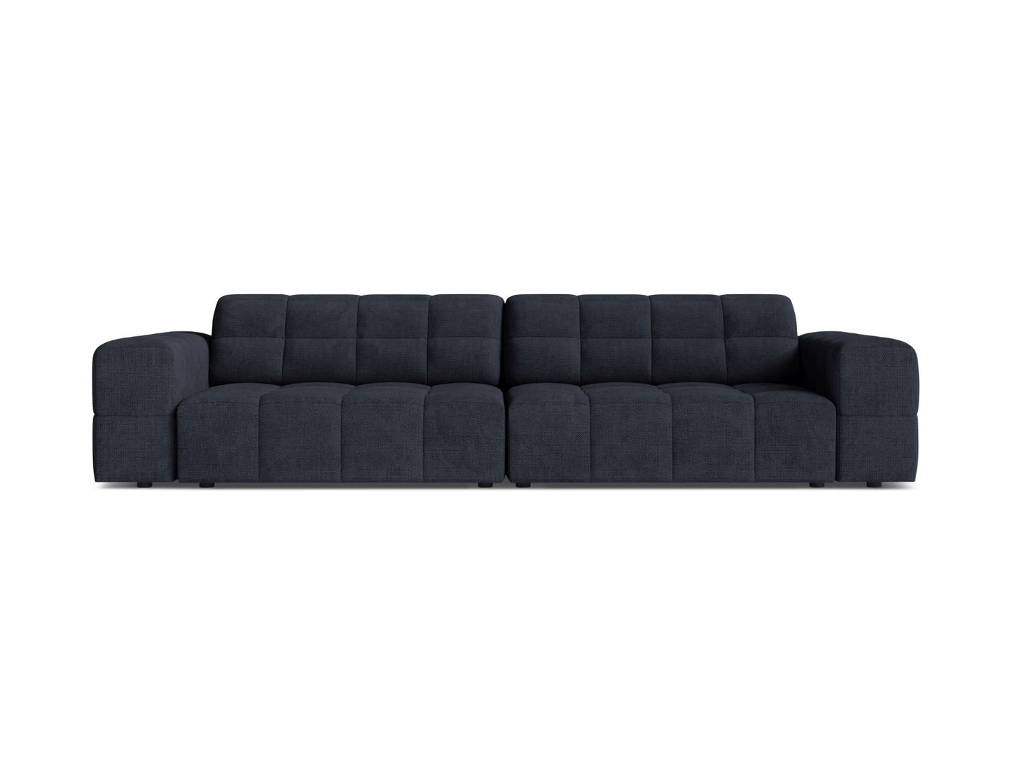 Chicago Sofa, 4 Seats, 252x102 cm — Navy Blue
