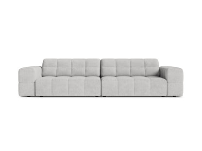 Chicago Sofa, 4 Seats, 252x102 cm — Silver