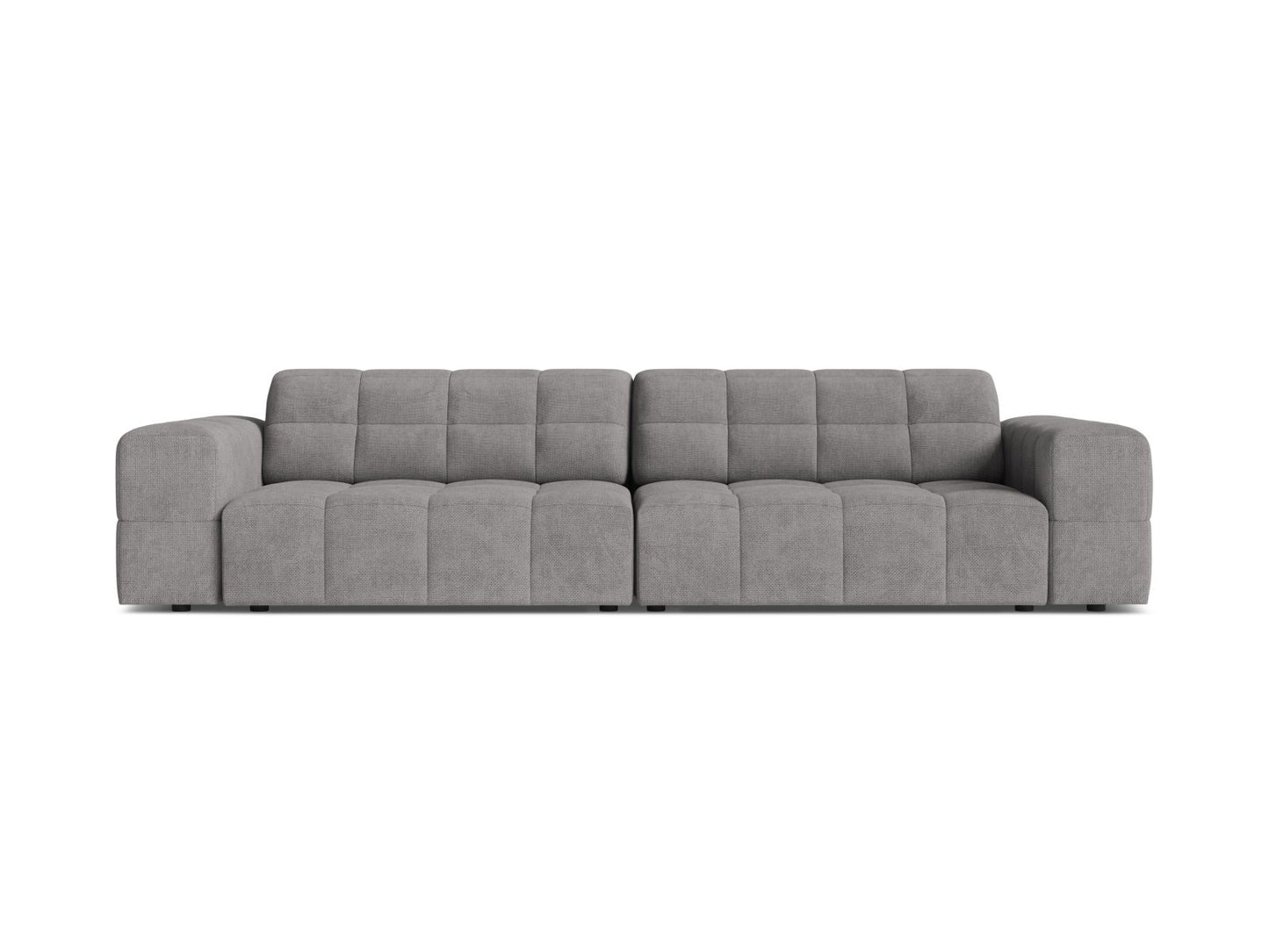Chicago Sofa, 4 Seats, 252x102 cm — Light Grey