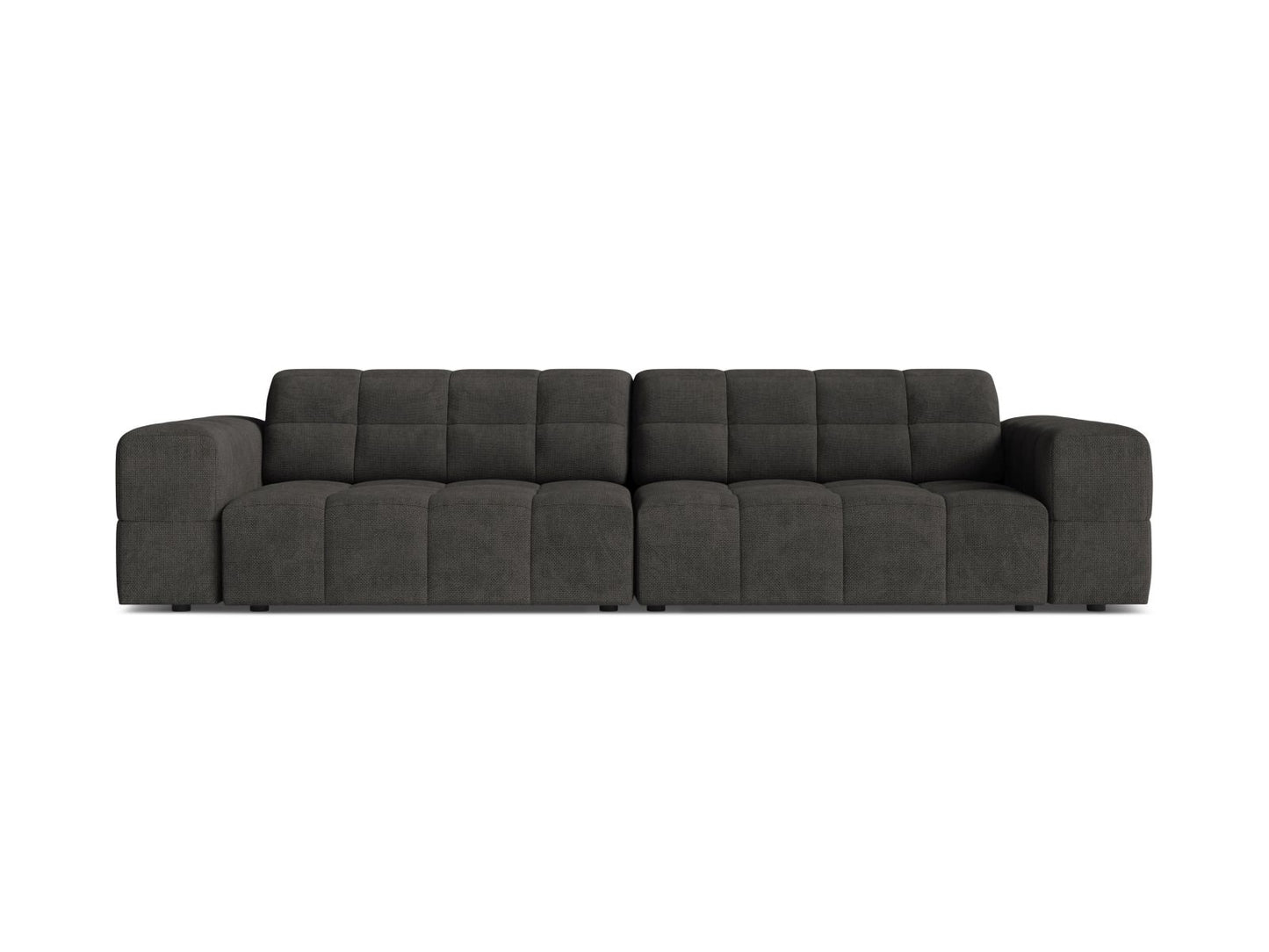 Chicago Sofa, 4 Seats, 252x102 cm — Dark Grey