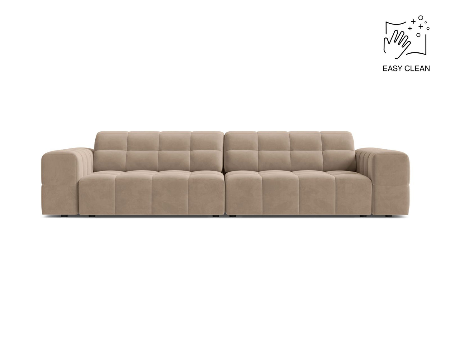 Chicago Sofa, 4 Seats, 252x102 cm — Beige