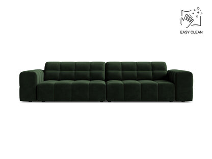 Chicago Sofa, 4 Seats, 252x102 cm — Bottle Green