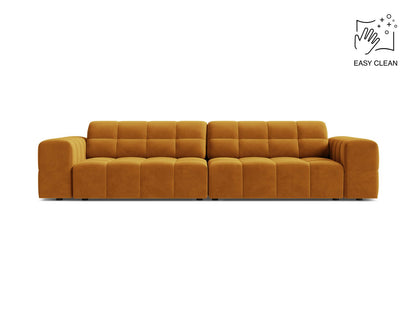 Chicago Sofa, 4 Seats, 252x102 cm — Yellow