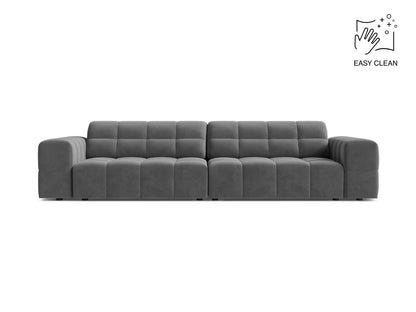 Chicago Sofa, 4 Seats, 252x102 cm — Light Grey