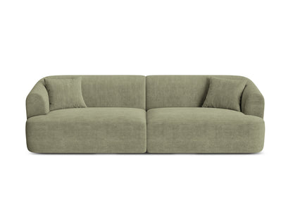 Campi Modular Sofa, 4 Seats, 255x90 cm — Moss Green