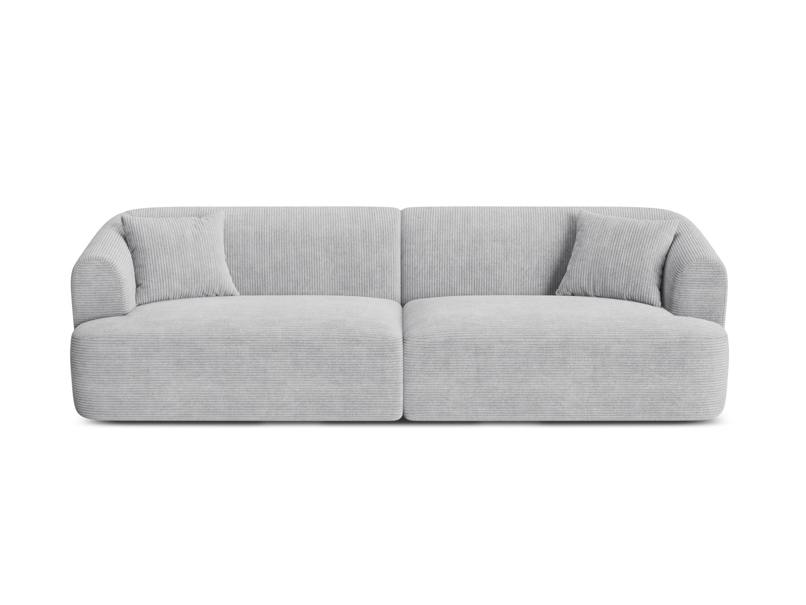 Campi Modular Sofa, 4 Seats, 255x90 cm — Silver