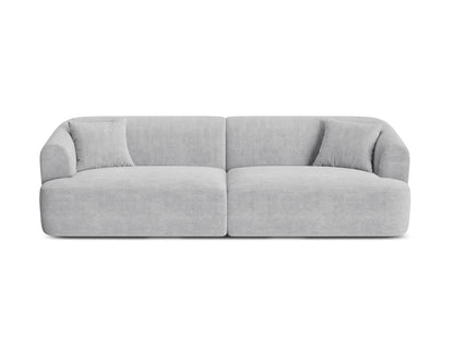 Campi Modular Sofa, 4 Seats, 255x90 cm — Silver