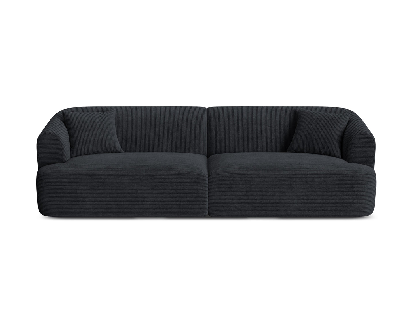 Campi Modular Sofa, 4 Seats, 255x90 cm — Black