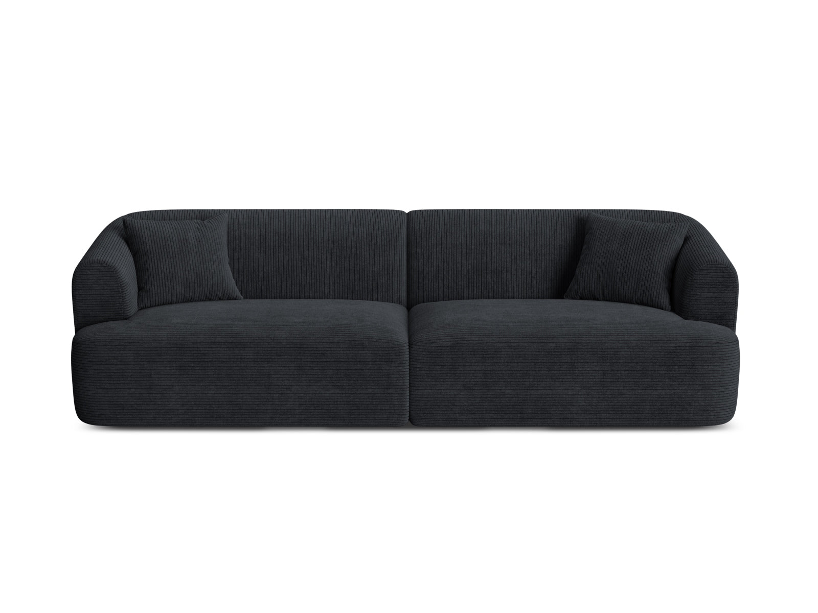 Campi Modular Sofa, 4 Seats, 255x90 cm — Black