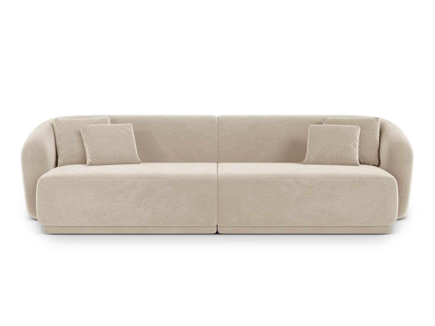 Gomera Sofa, 4 Seats, 246x93 cm — Beige