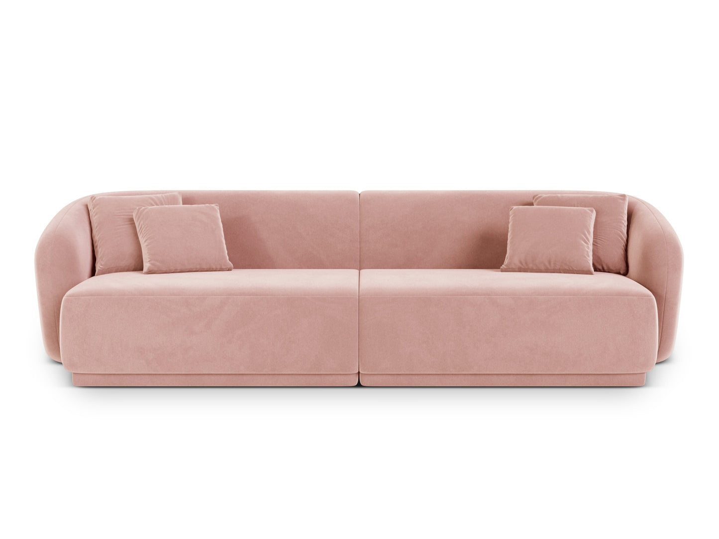 Gomera Sofa, 4 Seats, 246x93 cm — Pink